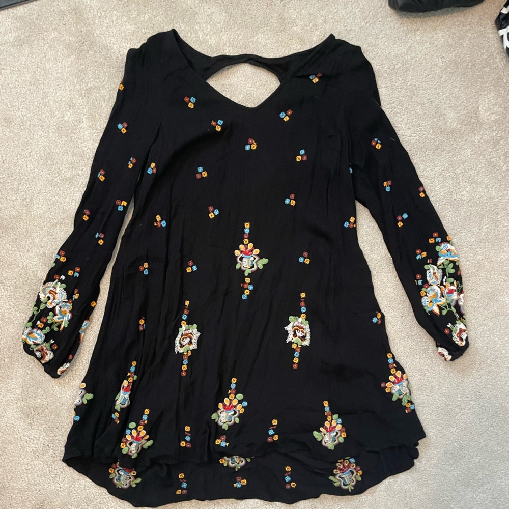 Free People Emma Embroidered Dress